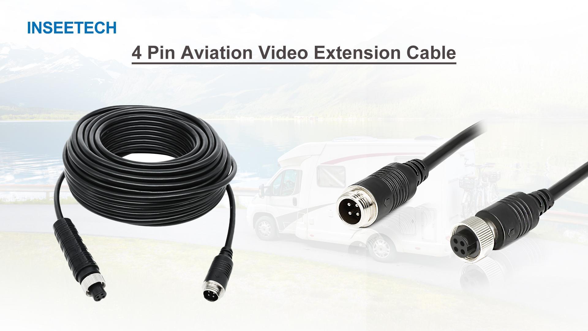 Amazon.com: INSEETECH 4 Pin Camera Extension Cable for Backup